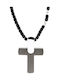 White Gold Cross 14K with Chain