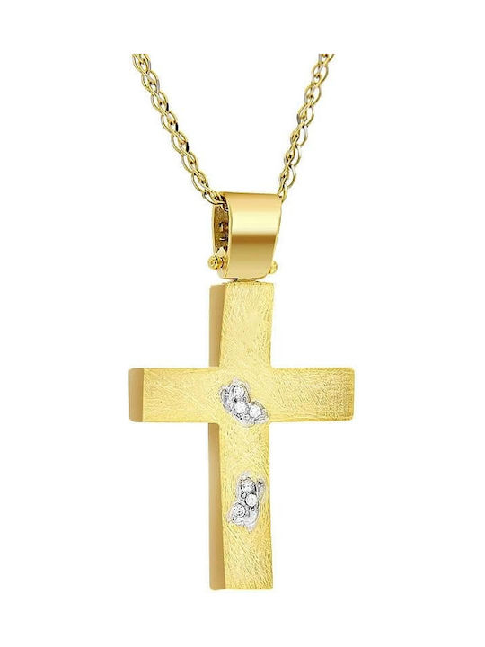 Women's Gold Cross 14K