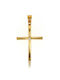 Femeiesc Aur Cruce 14K