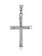 White Gold Cross 14K