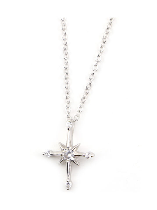 Cross from Silver with Chain