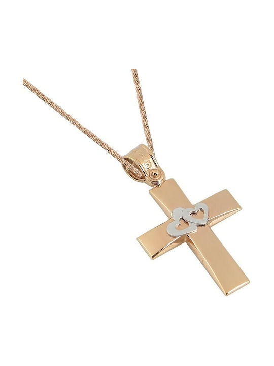 Gold Cross 14K with Chain