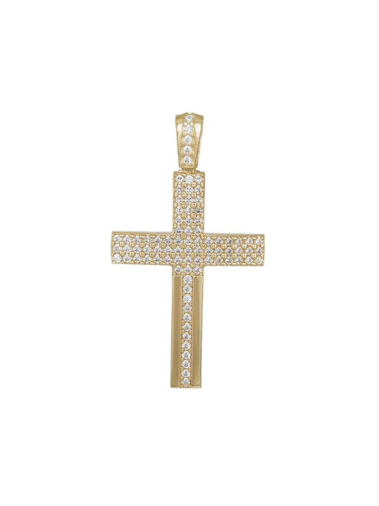 Femeiesc Aur Cruce 14K