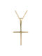 Men's Gold Cross 14K with Chain