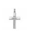 Women's White Gold Cross 14K