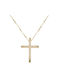 Women's Gold Cross 18K with Chain