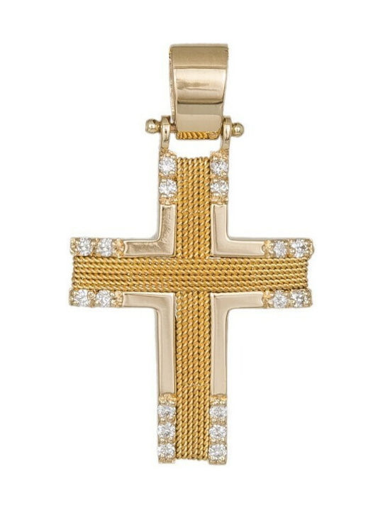 Women's Gold Cross 18K