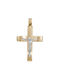 Men's Gold Cross 14K with the Crucified