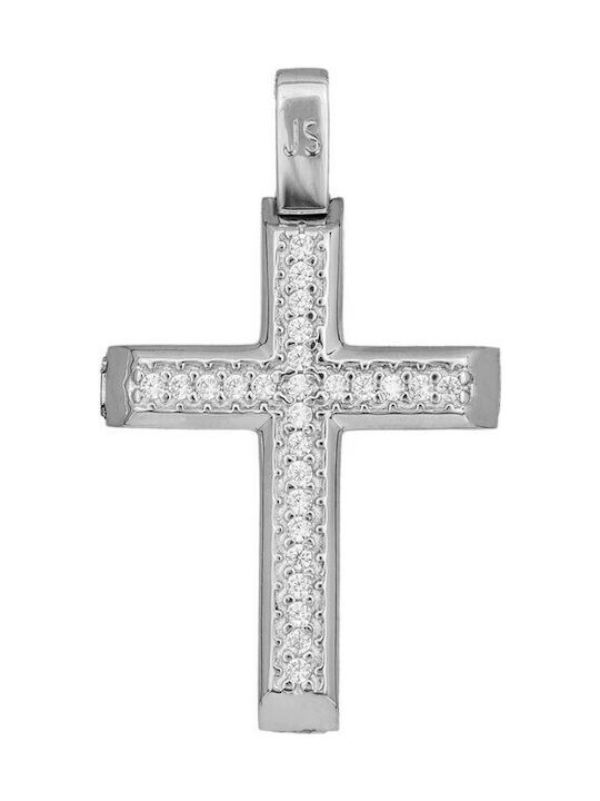 Damen Gold Kreuz 14K