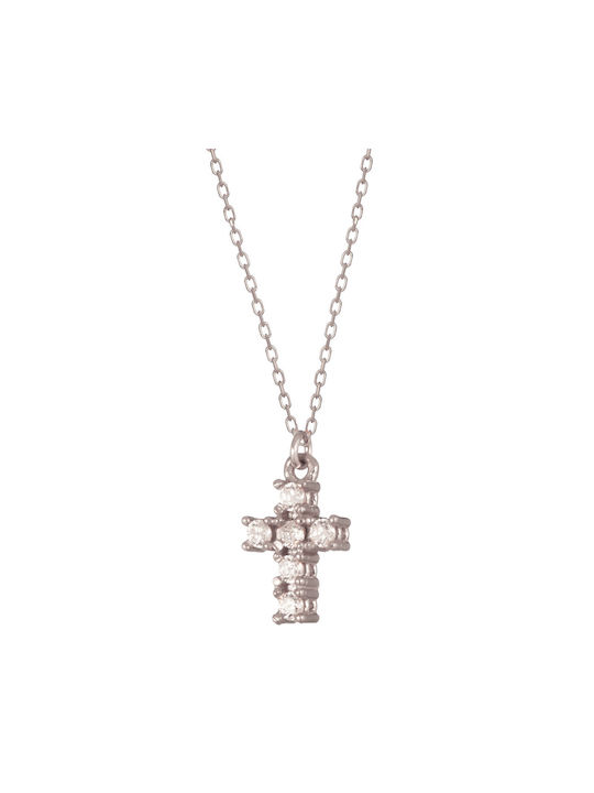 Women's Cross from Silver with Chain