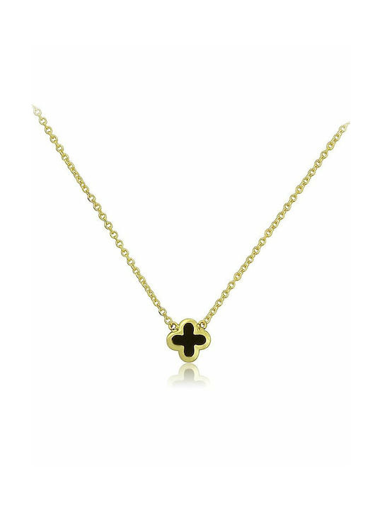 Gold Kreuz 14K mit Kette