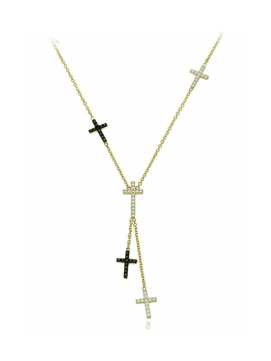 Gold Cross 9K with Chain