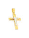 Men's Gold Cross 14K with the Crucified