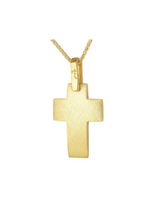 Femeiesc Aur Cruce 14K