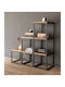 Bibliothek Braun 120x40x120cm