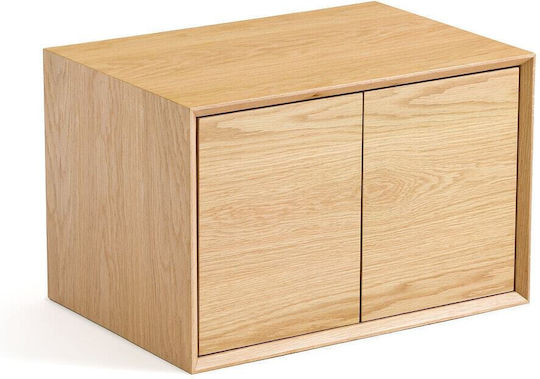 Кремасто Шкаф За Дневна От MDF Бежов 60x42x39см
