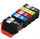 Paket Kompatibler Tinten für InkJet Drucker Epson 800 Seiten Mehrere Farben / Schwarz 5 Stück
