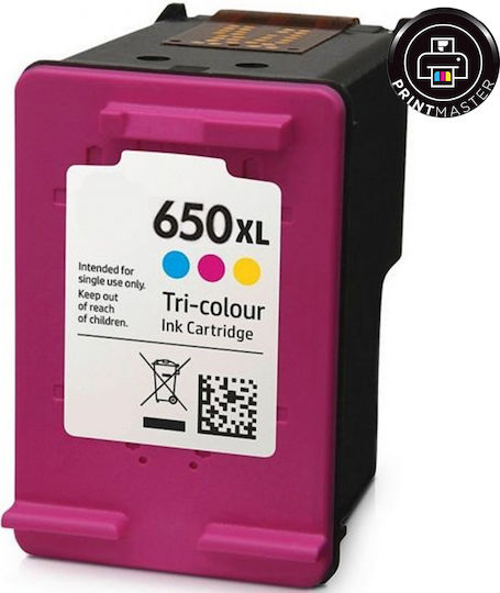Kompatible Tinte HP 650XL CZ102AE Farbe 600 Seiten