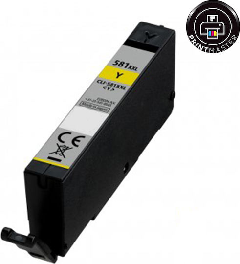 Xxl Συμβατό Μελάνι Εκτυπωτή InkJet Canon Κίτρινο 1τμχ