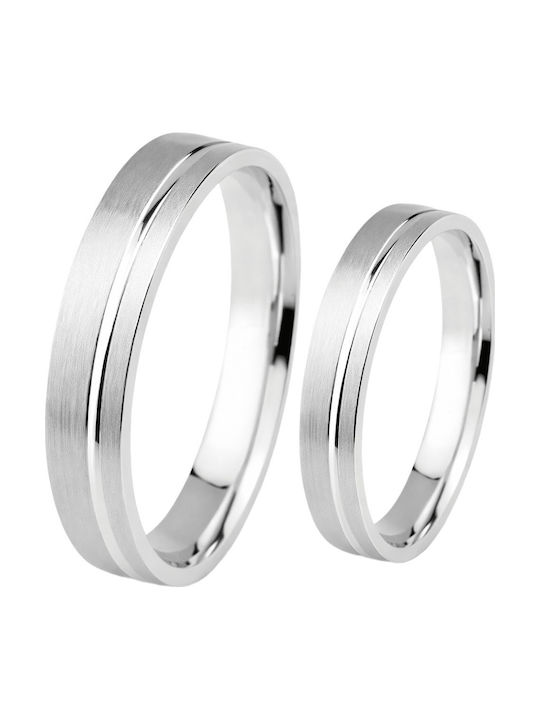 FenixJewelry Σετ Βέρες από Χρυσό 14Κ