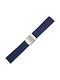 Rubber Strap Navy Blue 18mm