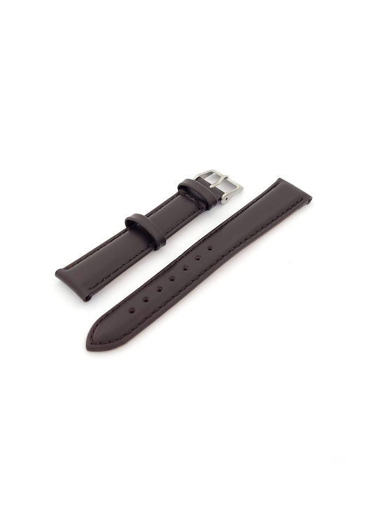 Leather Strap Brown 18mm