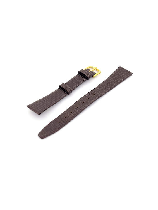 Leather Strap Brown 14mm