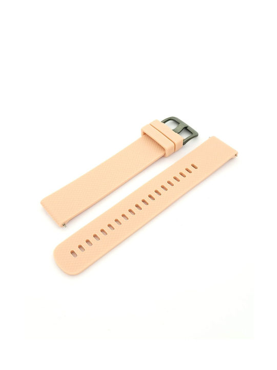 Rubber Strap Pink 18mm