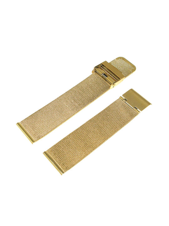 Metallic-Armband Gold 24mm