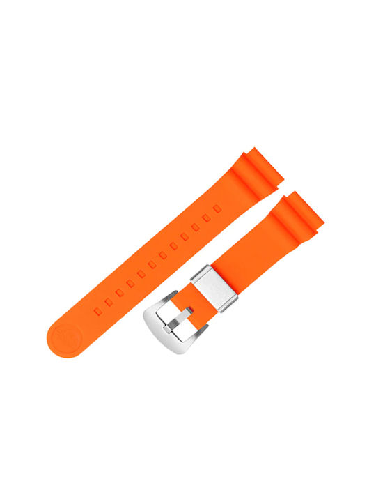 Rubber Strap Orange 22mm