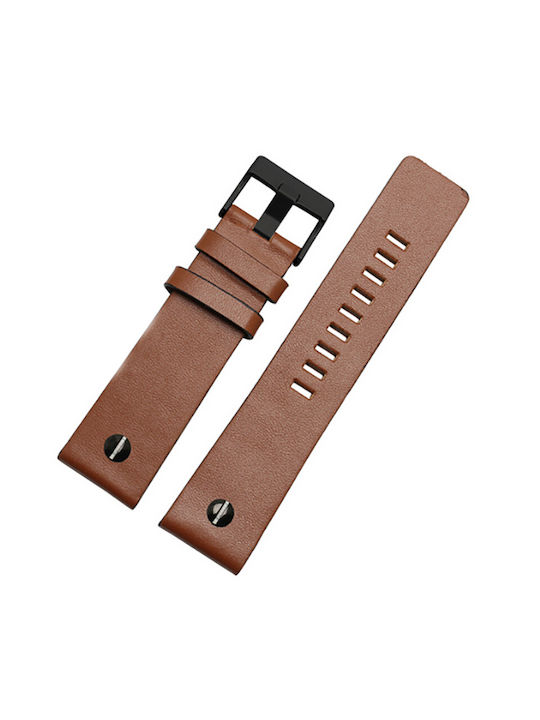 Leather Strap Brown 24mm