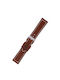 Leather Strap Tabac Brown 20mm