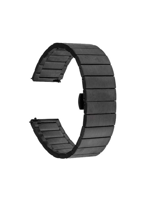 Metallic Bracelet Black 18mm