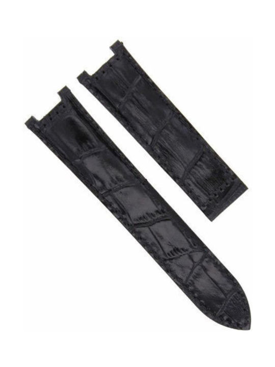 Leather Strap Black 20mm