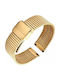 KOSTELO Metallic-Armband Gold 22mm