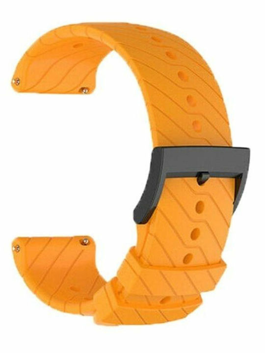 KOSTELO Gummi-Armband Orange 24mm