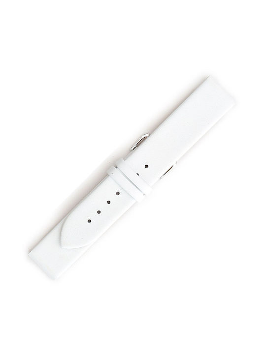 Leather Strap White 16mm