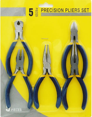 Inter Needle Nose Pliers Curved 5pcs