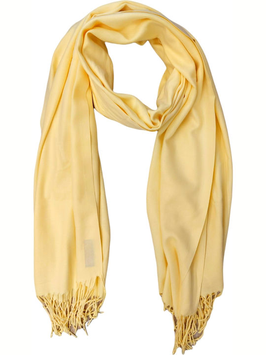 Women's Silk Scarf Yellow