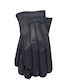 Schwarz Leder Handschuhe