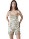 Penye Mood Sommer Babydoll Grün