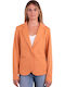ICHI Women's Blazer Orange