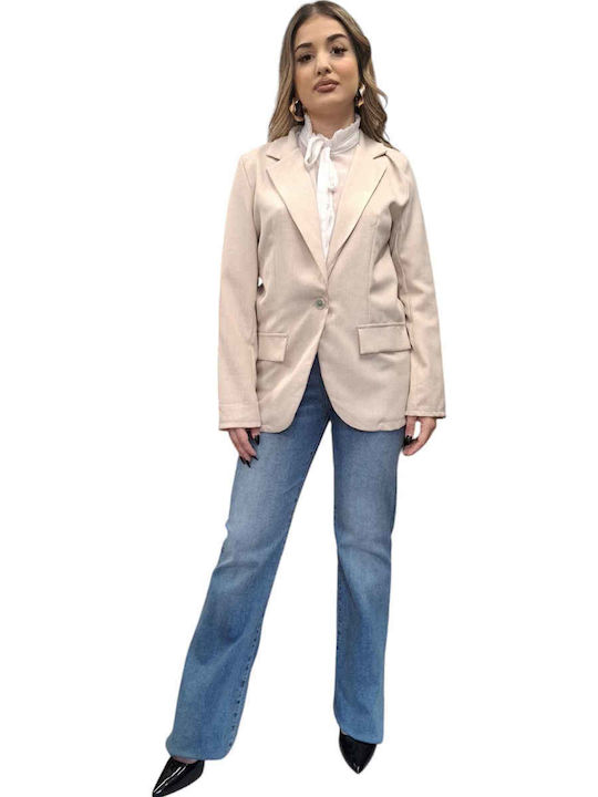 Remix Women's Blazer Beige