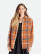 Bowery Boyfriend Flannel Γυναικείο Πορτοκαλί Overshirt