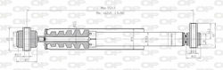 Open Parts Set Stoßdämpfer 1Stück für Renault Laguna