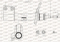 Open Parts Set Stoßdämpfer 1Stück für Citroen C4 Grand Picasso