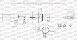 Open Parts Αμορτισέρ 1τμχ για Citroen C3 / C2 Corvette C3