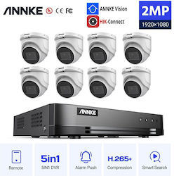 Annke Integrated CCTV System with 8 Cameras 1080p