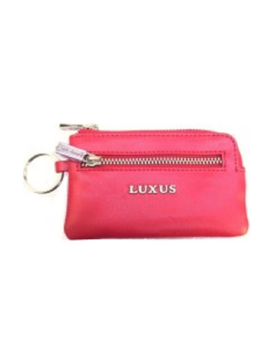 Key Holder Leather Red