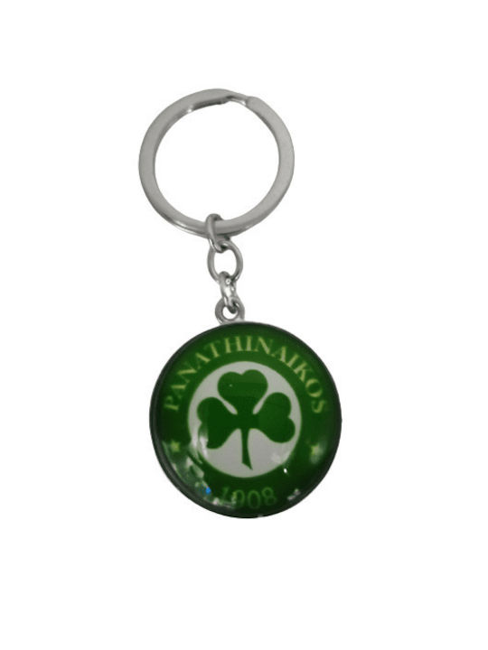 Keychain Sticlă de Echipă Verde
